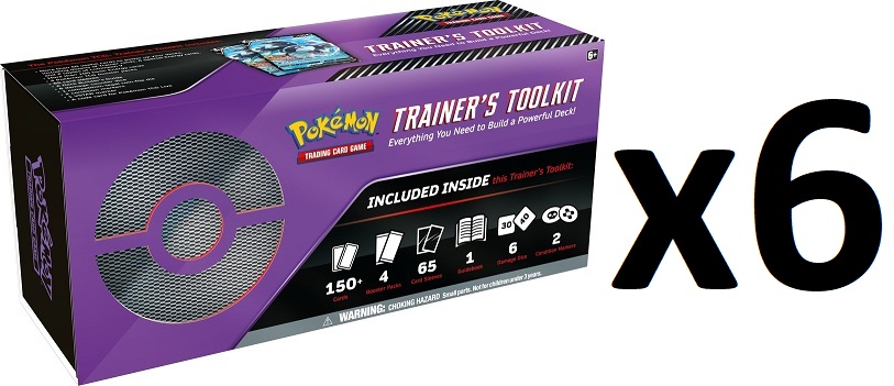 Pokemon 2022 Trainers Toolkit #3 Box CASE (6 Toolkits)